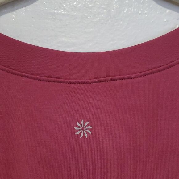 Athleta Essence Away From the Body Tee in Mauve Size XL - Picture 9 of 14
